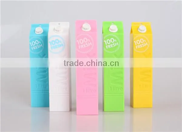 different promotion 2600 mah power bank milk design