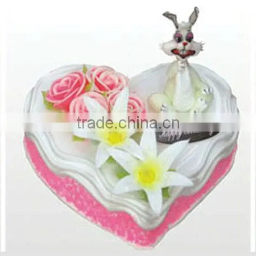 Beautiful Plastic Emulational Birthday Cake Simulation Birhtday Cake For decoration/Ornament cake