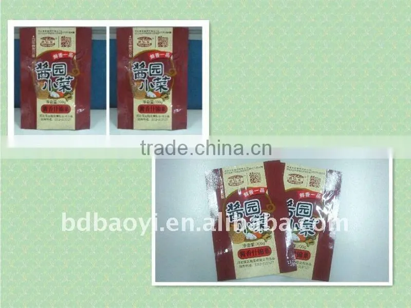 New! hot sale new design BOPP/PE sauce packing bags