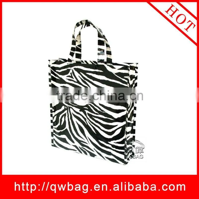 2014 the beautiful water-proof pp woven shopping bag