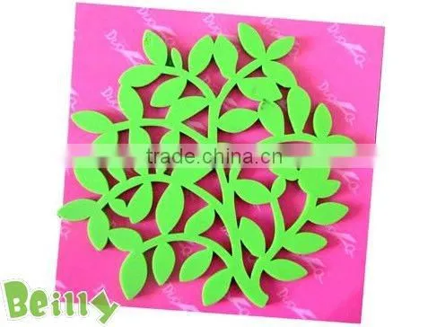 2013 the best-selling beautiful silicon originality hollow out mat