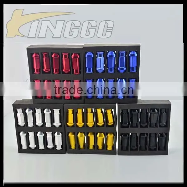 2015 Hot Sales Aluminum m12x1.5 Wheel Lug Nuts