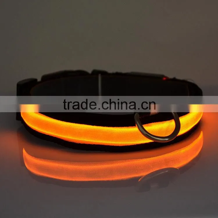 Brazil Distributor Pet Dog Lead Product Flashing LED Dog Collars