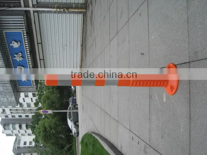 Orange Warning reflective pole handrail stanchions safety barrier
