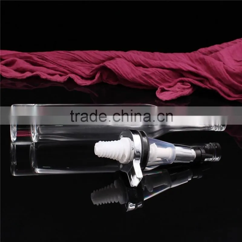 bulk perfume canning bottle and pump device