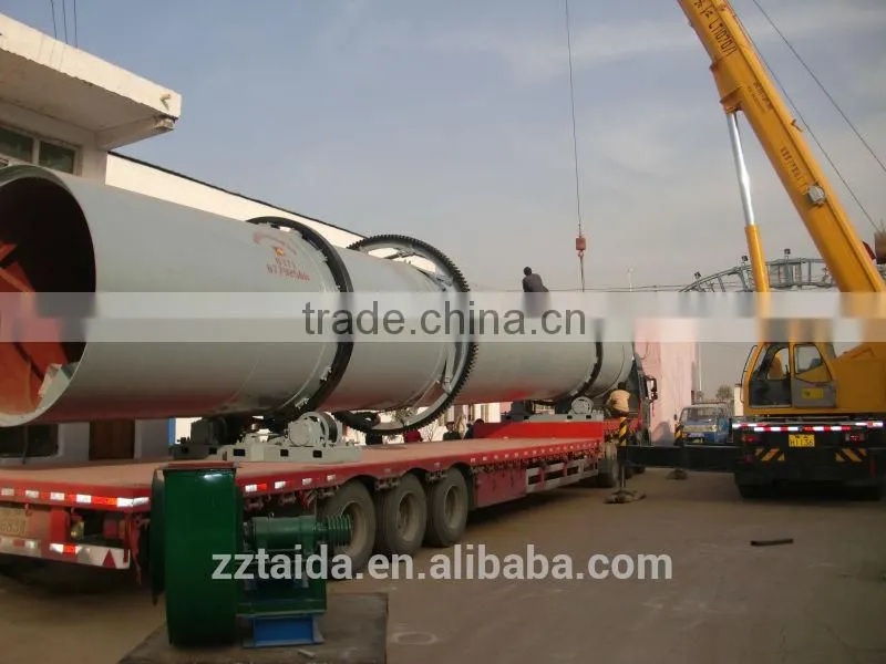 HOT selling palm fiber rotary dryer system in Philliphines, India, Vietnam, Singapore, etc from Taida