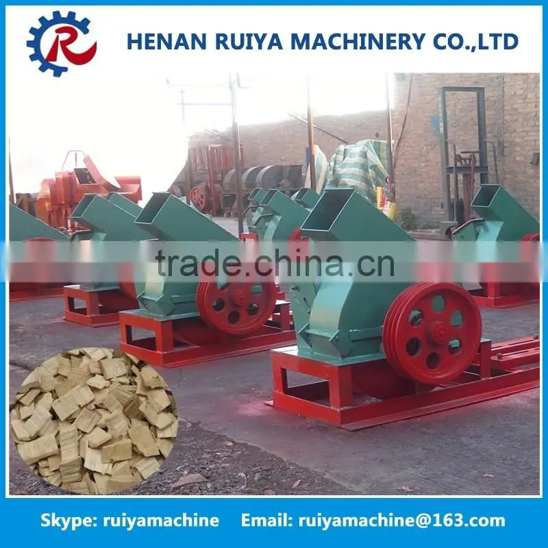 mobile wood chipper used