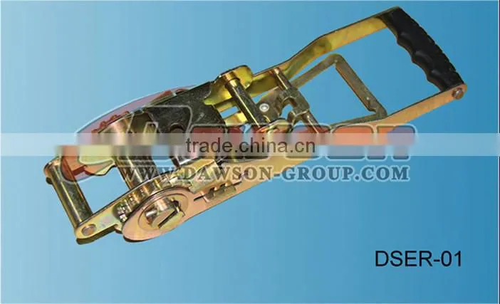 Truck Lashing Belt for Cargo Ratchet Tie Down With Swan Hook