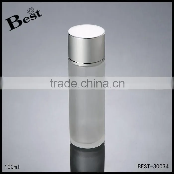 100ml glass bottle frosted glass bottle pump glass bottle