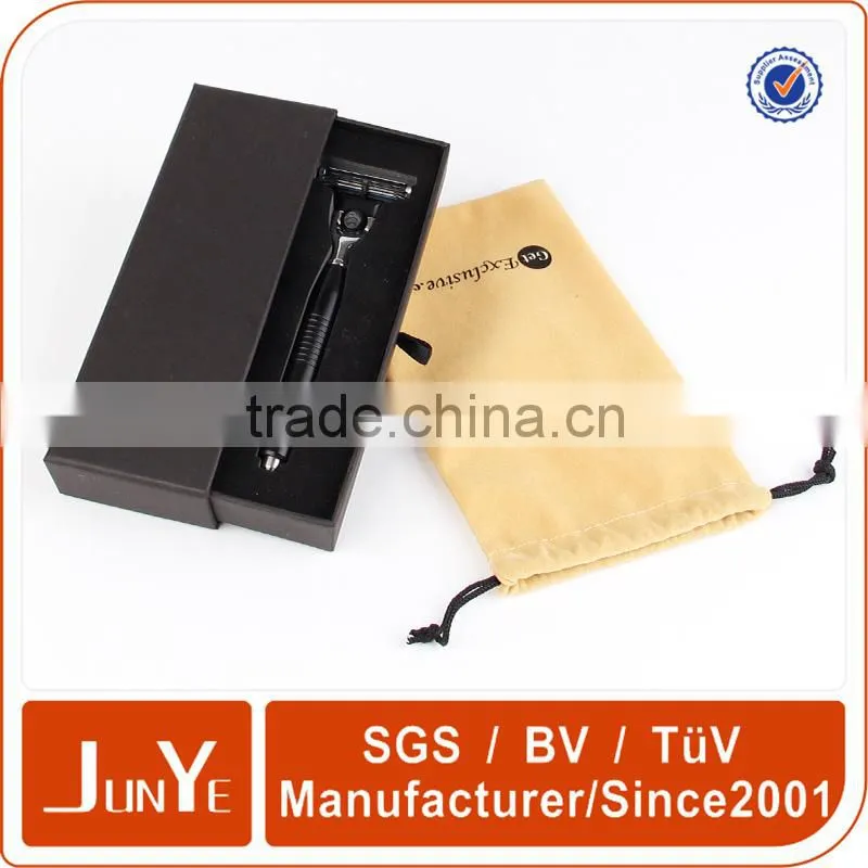 company name printing paper gift box with transparent window