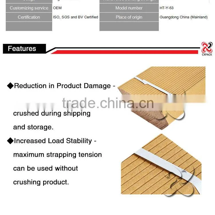 High quality Paper angle board