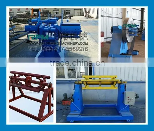 L shape roll forming machine for drywall and stud