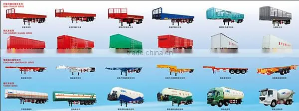 CIMC NEW 3 Axles Cement Bulker Trailer, Cement Tank Semi Trailer, Cement Tanker Semi Trailer