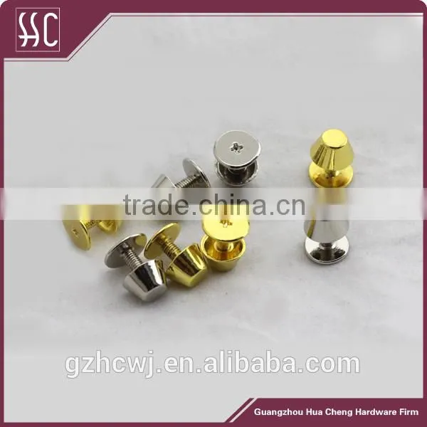 shiny gold decorative bag accessory lamp rivet
