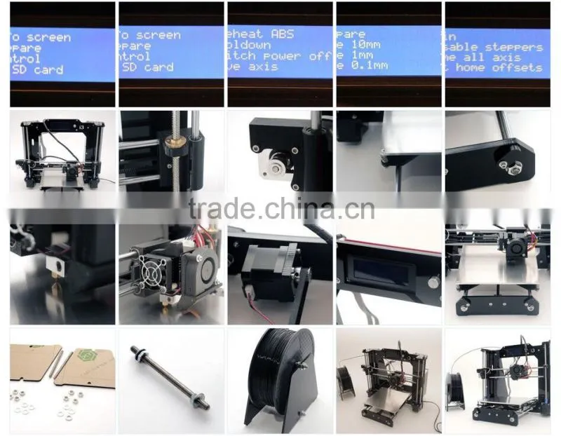 Hot sale Reprap Home Desktop 3D Printer