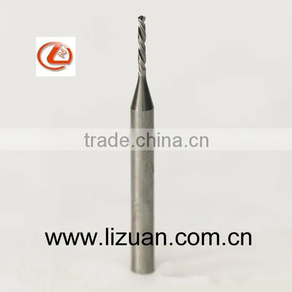 LZ0125 aluminum alloy titanium alloy Micro carbide left drill bit