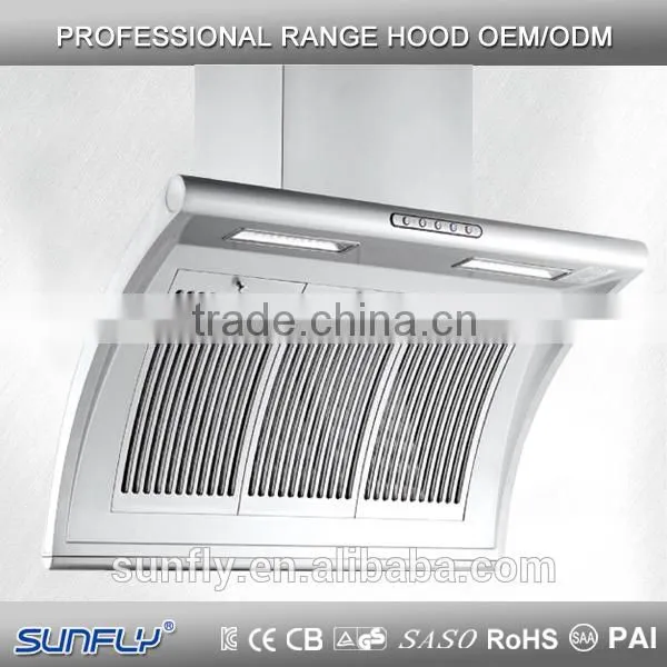 range hood with CE,RoHS,SASO LOH8820-04B(900mm)