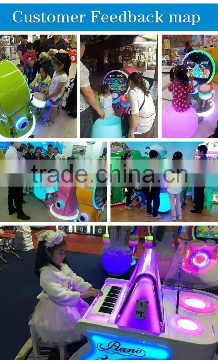 2015 shopping Mall Amusement game machine for kids-The little drummer genius