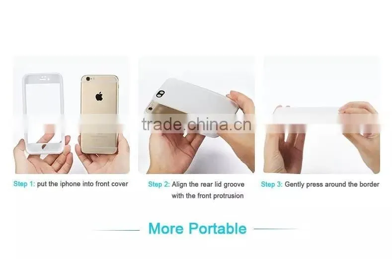 Waterproof TPU silicone rugged mobile cellphone protective case for iPhone 6S 6S Plus