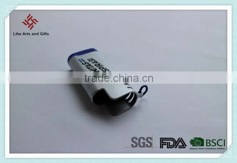 Printing customers' logo metal lighter sleeve