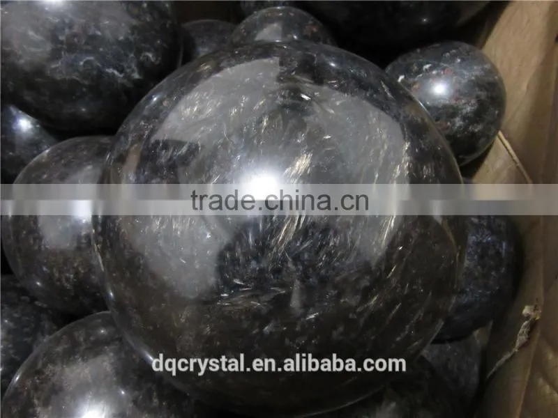 2015 New FengShui natural astrophyllite stone ball sphere quartz crystal ball sphere