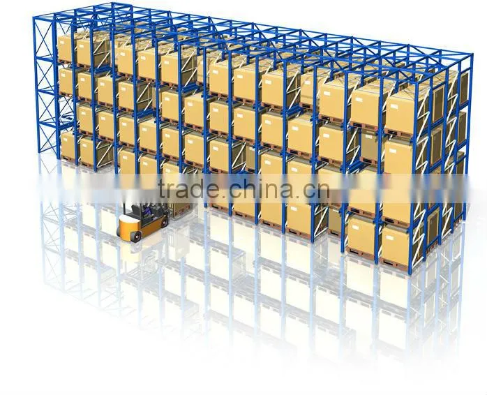 drive in rack packed
