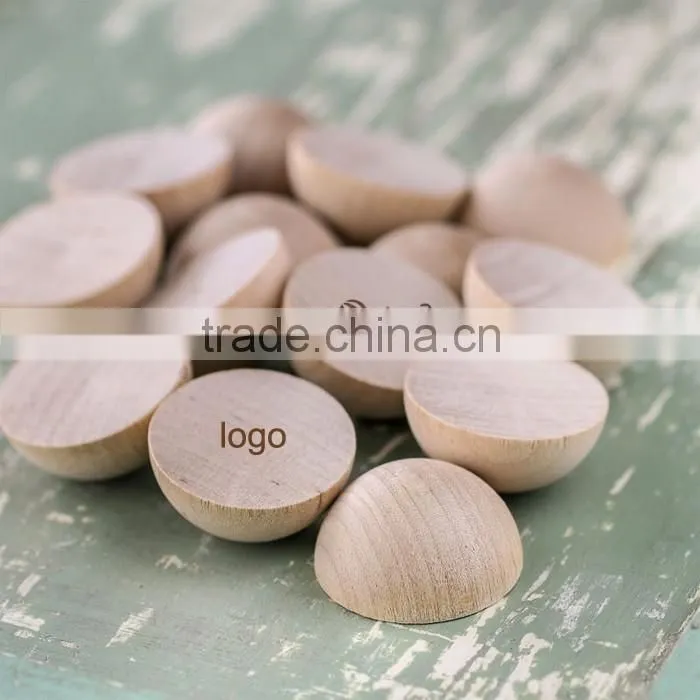 Custom unfinished solid wooden luggage tag