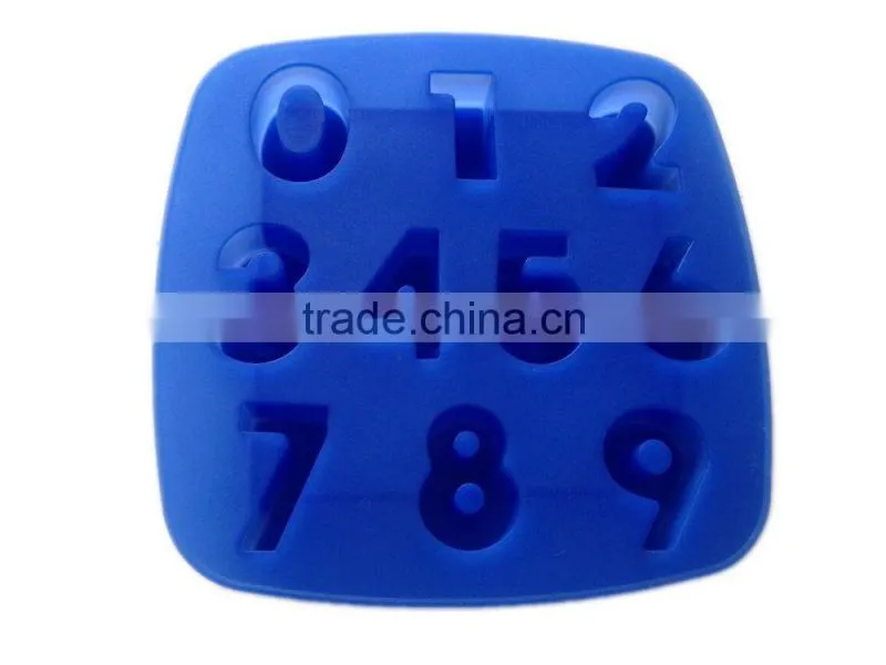 Custom-made Number Shapes Cake Molds 3D Cookie Mold