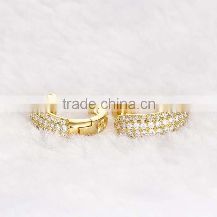2016 Fashionable Gold Plated Designs For Girls Earrings