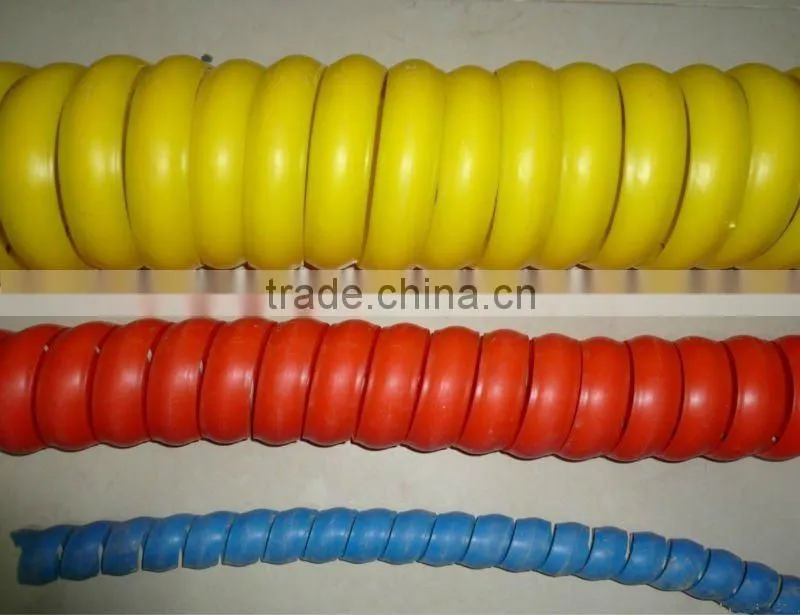 Electric cable protection tube machine / PP PE cable protector making machine