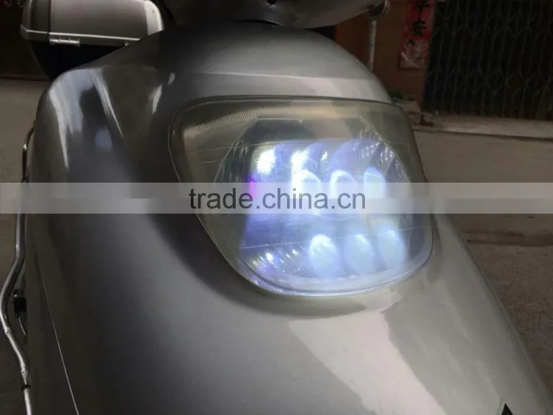 18W led motorcycle light 6LED Square motorcycle headlight