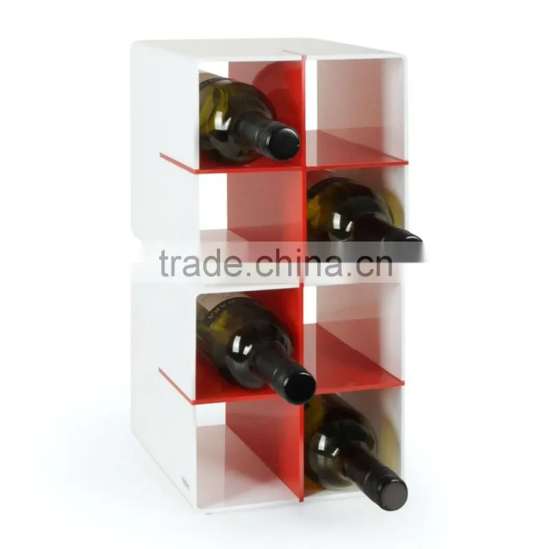 Factory Price Acrylic Wine Display Rack Liquor Bottle Display Shelf
