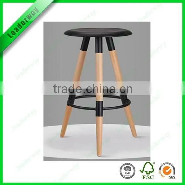 KD wooden bar stool top with different colors