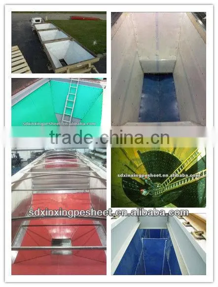 China supplier for UHMWPE coal mining liner board