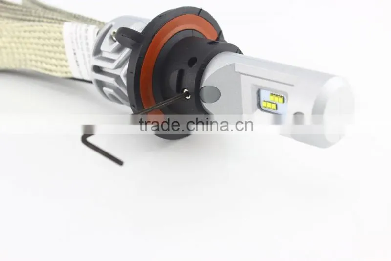 Newest 4000LM fanless Car lights 5s LED h13