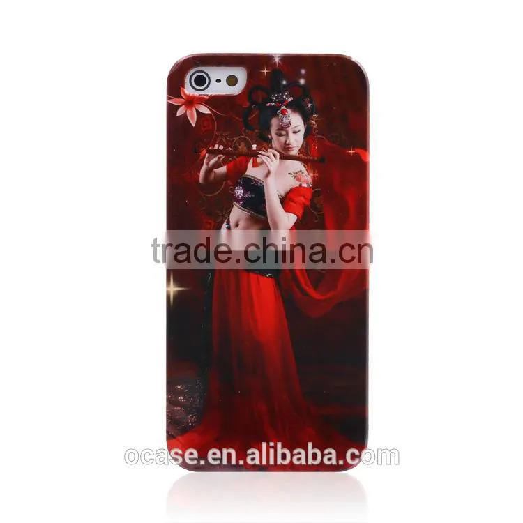 Chinese Style Luxury Sublimation 3D Craft Hard Case For iPhone 6s Cover.