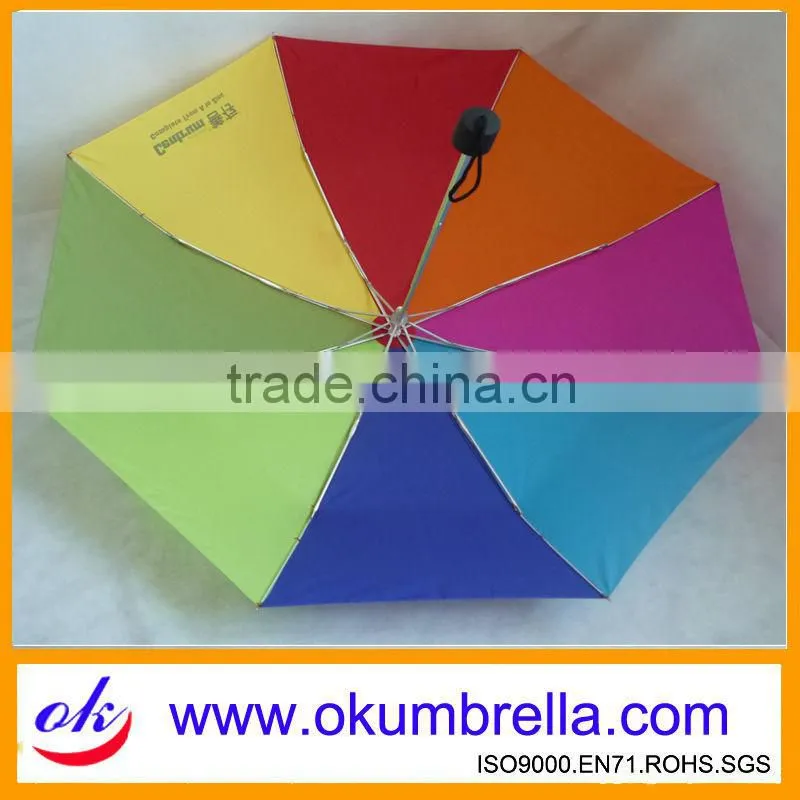 New fashion colorful folding umbrella