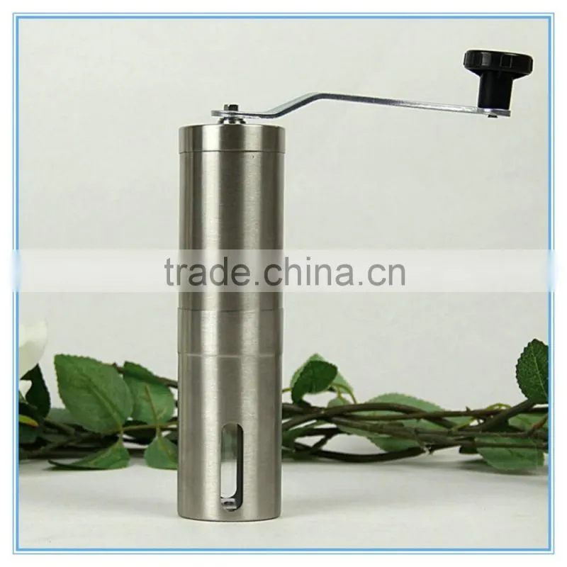 Stainless manual coffee grinder Chinese factory cheap price coffee grinder