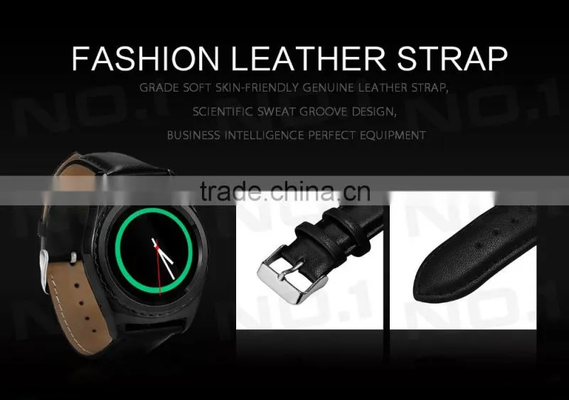 NO.1 G4 1.2 inch Round Dial Smartwatch Phone MTK6261 IPS Screen Pedometer Sedentary Reminder Heart Rate Monitor Bluetooth 3.0