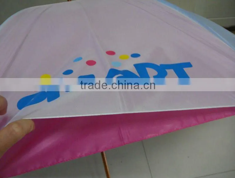 30" durable double layers golf wooden umbrella