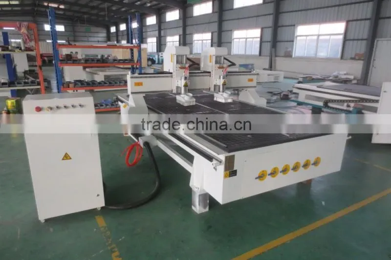 china product 10 years experience double heads wood router lathe with best price