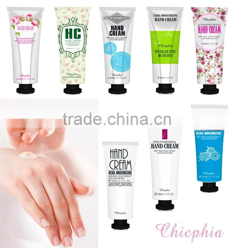 2016 Chicphia Natural Olive oil hand cream / hand cream packaging tubes from factory