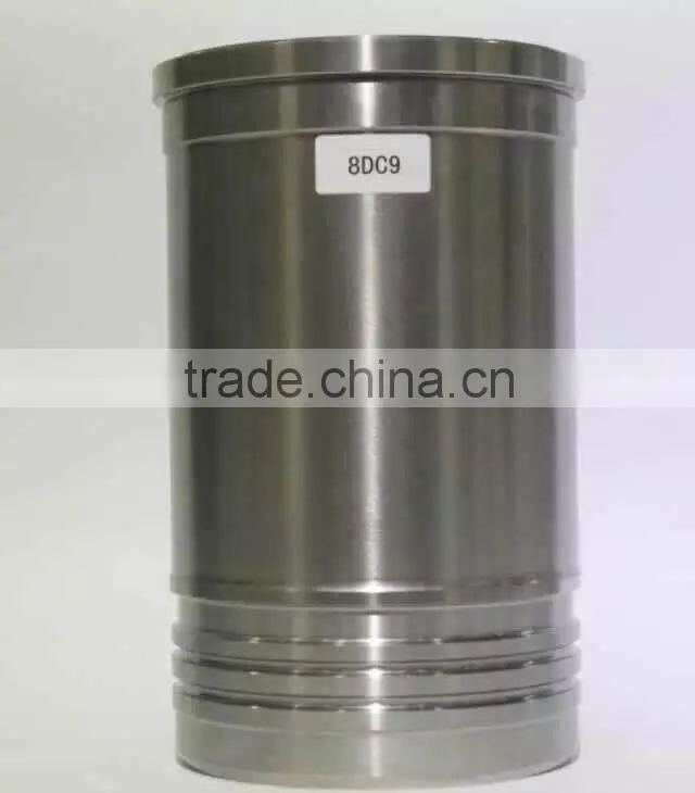 Engine liner/Sleeve ME062604 for Mitsubishi fuso mixer truck or dump truck FV415 8DC9