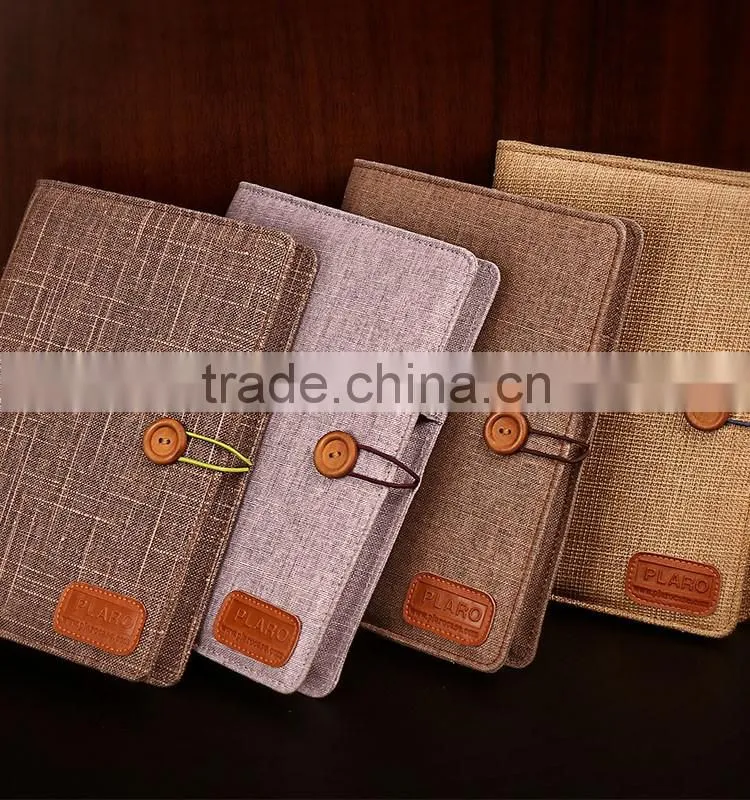 Plaro 2016 New gift notebook with mini pen holder notebook