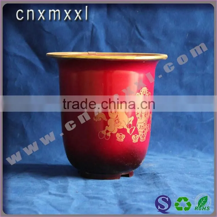 flower pots & large plastic flower pot flower arrangements