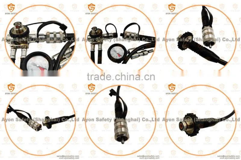 SCBA Fast filling using with pressure reducer for rescue insulating material