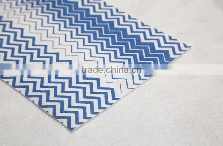 kitchen household cleaning dry printed wipe