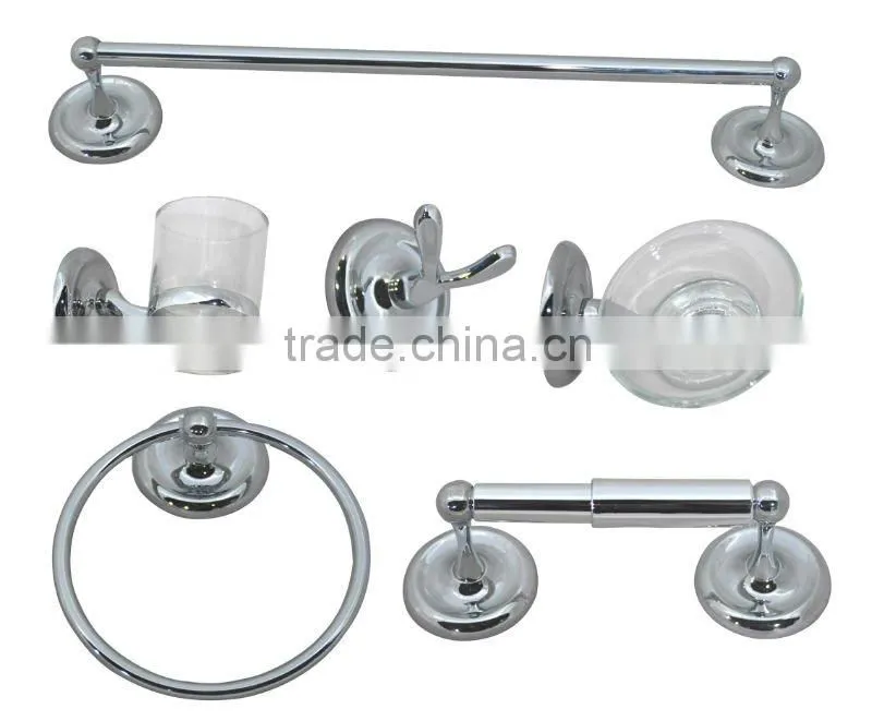 wt-1074 Chrome Wall mounted hotel makeup bathroom mirror