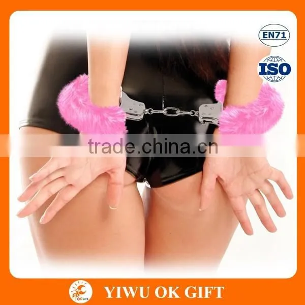 Hot Sales Hen Night Party Adult Red Sex Handcuffs