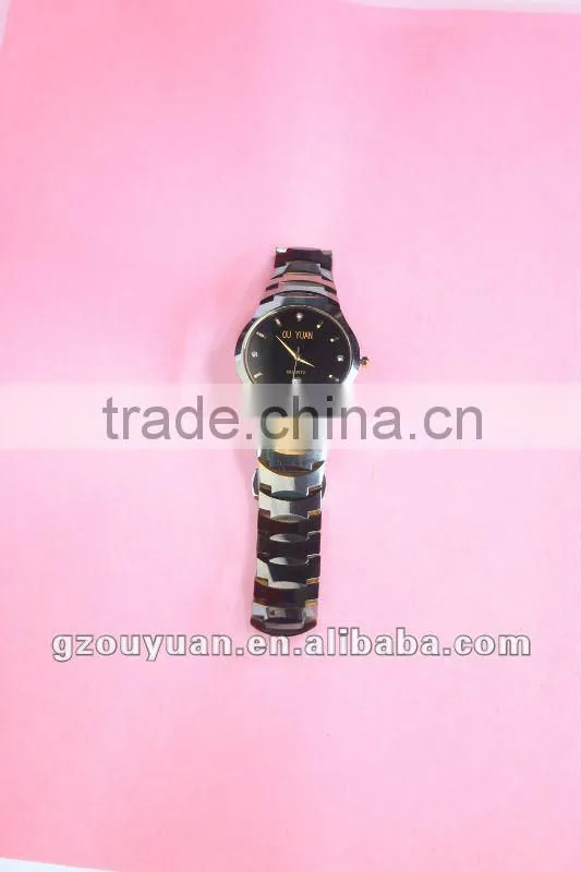 Couple's fashion Tungsten watch